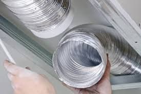 team replacing old ducts team replacing old ducts
